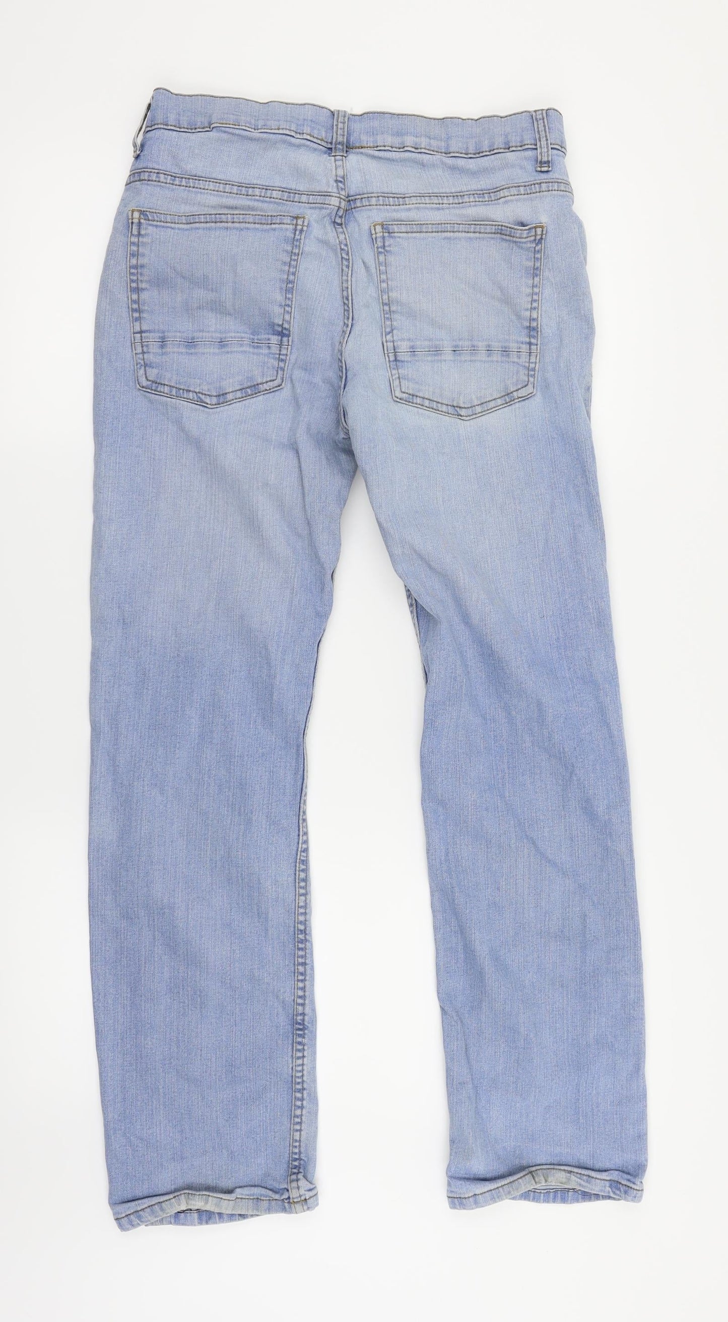 Denim & Co. Womens Blue   Skinny Jeans Size 30 in L32 in