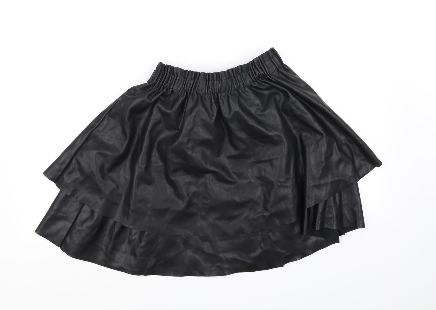 RESERVED Womens Black   Flare Skirt Size 36 in