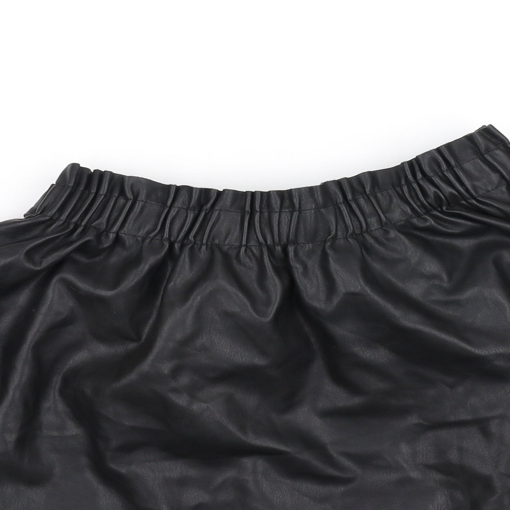 RESERVED Womens Black   Flare Skirt Size 36 in