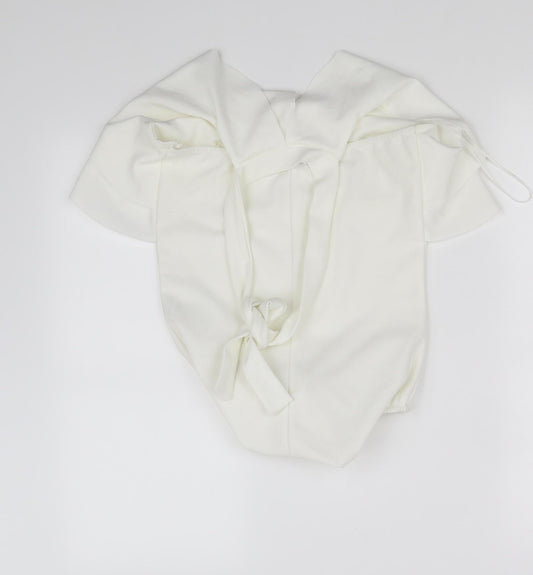 pre worn Womens White   Basic Blouse Size 12