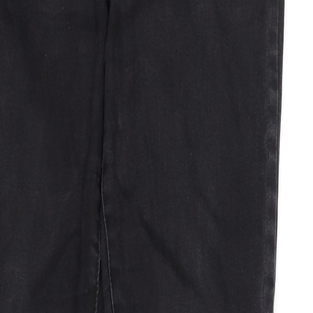 deniem & co Womens Black   Straight Jeans Size 14 L32 in