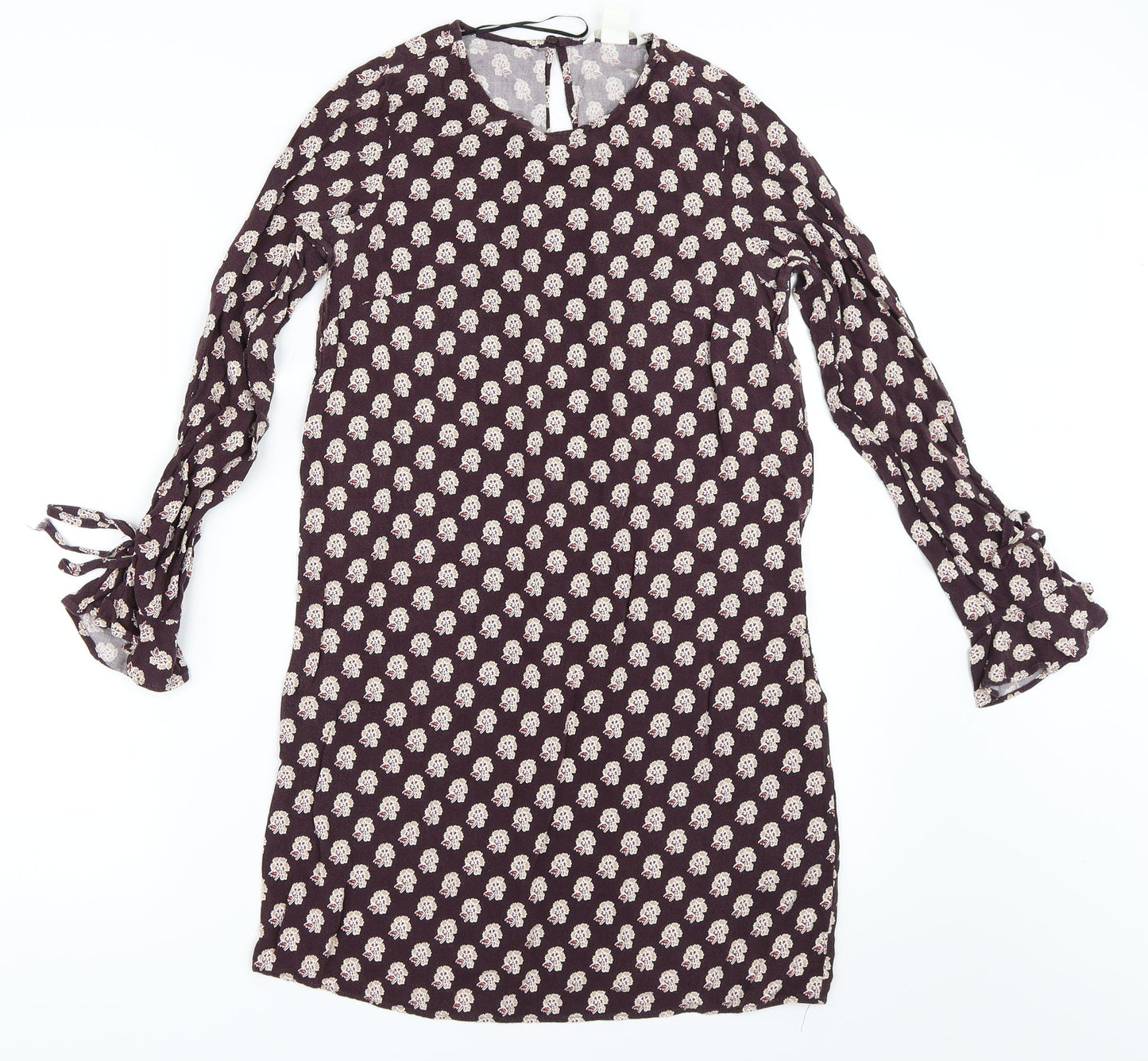 H&M Womens Purple   Tunic Blouse Size 32