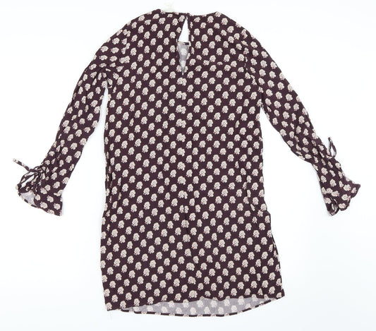 H&M Womens Purple   Tunic Blouse Size 32