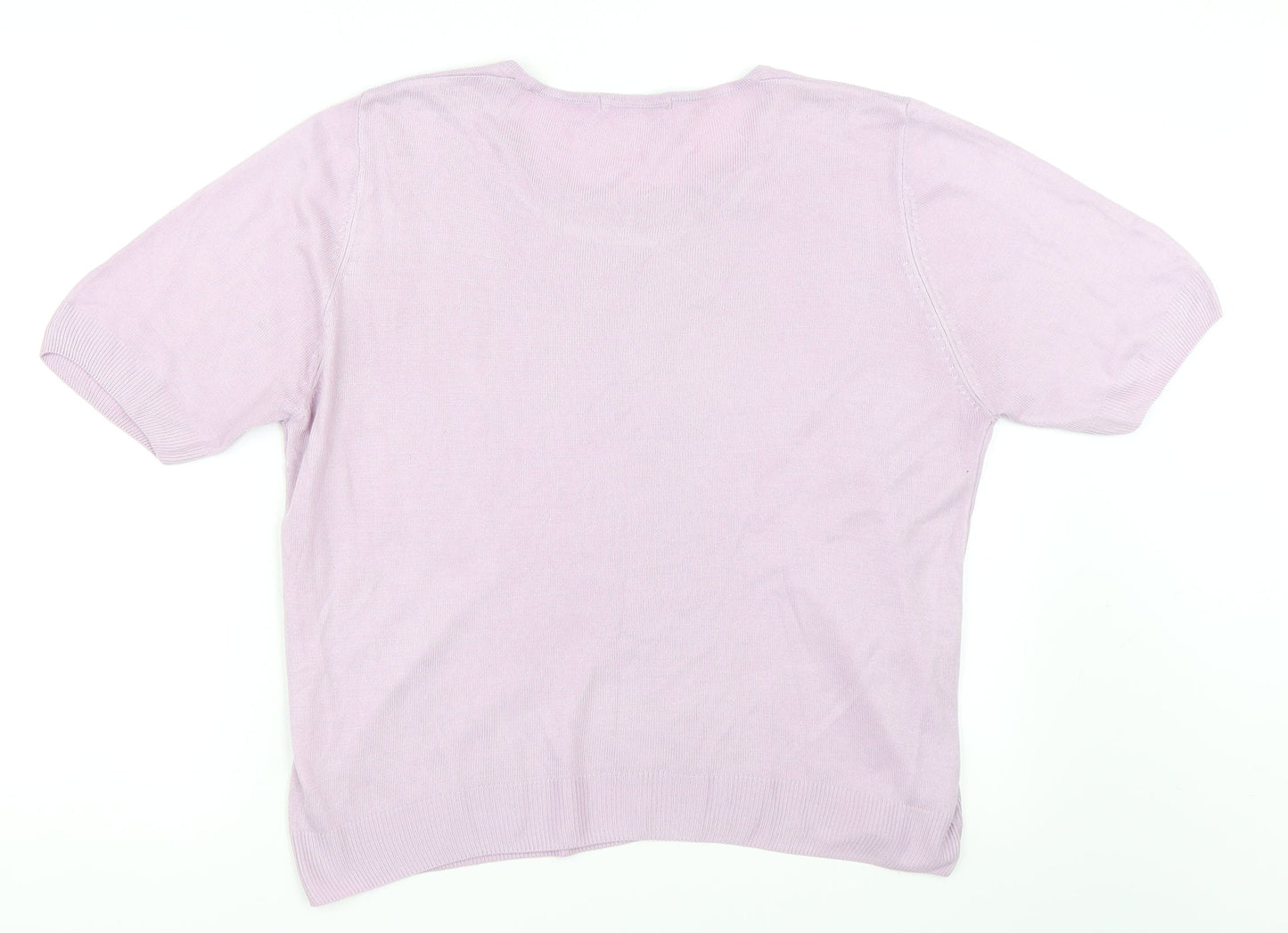 Marks and Spencer Womens Purple   Pullover Jumper Size 18