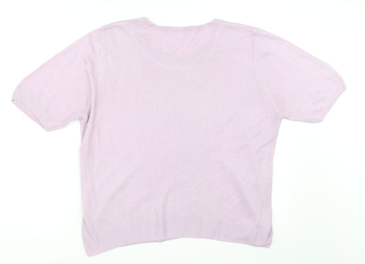 Marks and Spencer Womens Purple   Pullover Jumper Size 18