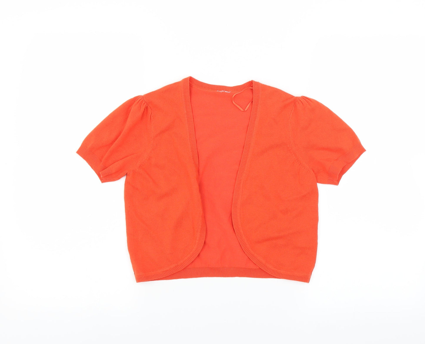 Preworn Womens Orange   Shrug Jumper