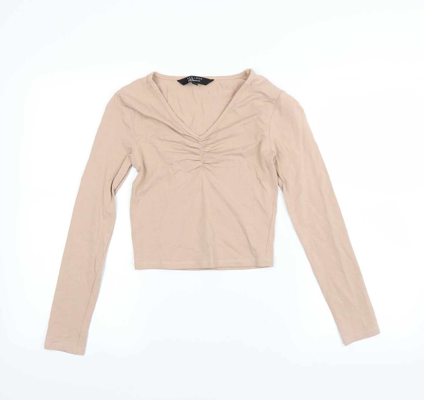 New Look Girls Beige   Basic T-Shirt Size 12-13 Years