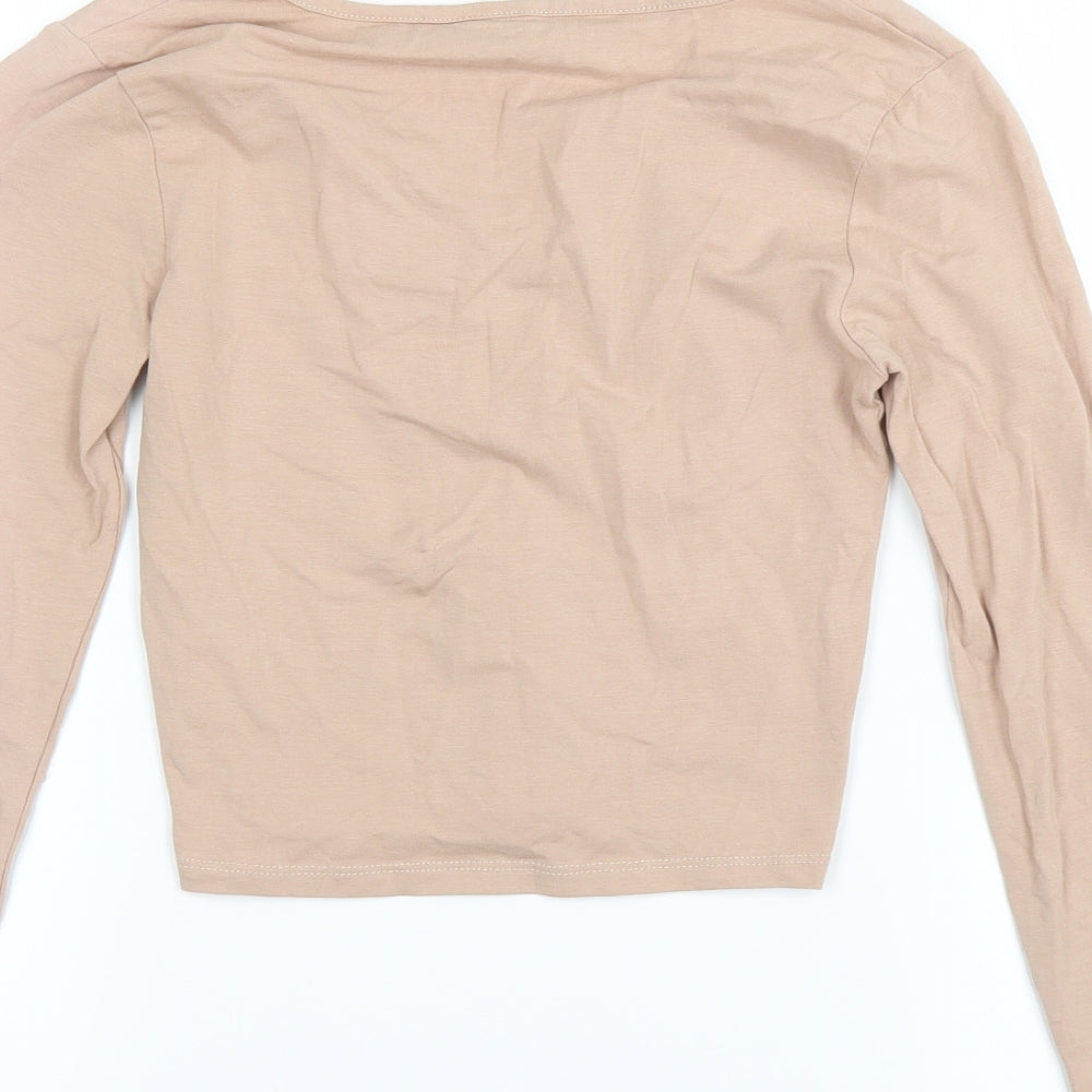 New Look Girls Beige   Basic T-Shirt Size 12-13 Years