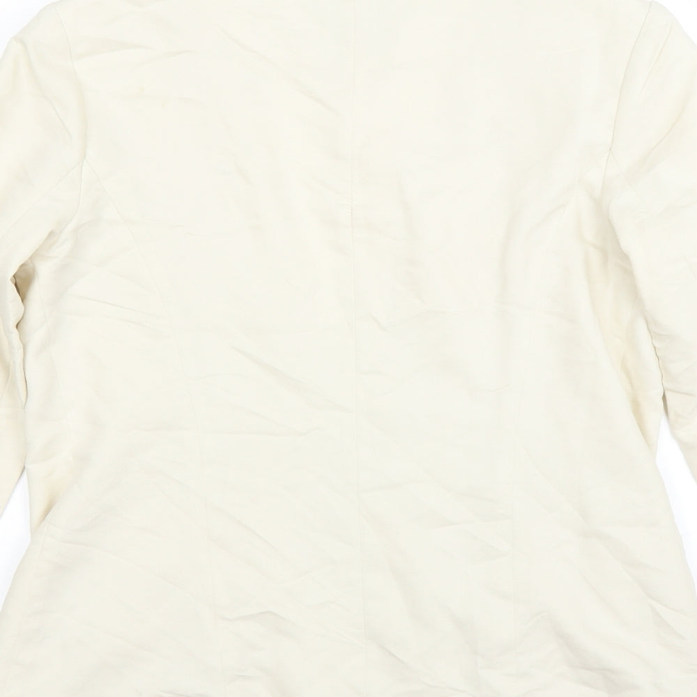 Gap Womens Ivory   Jacket Suit Jacket Size 6
