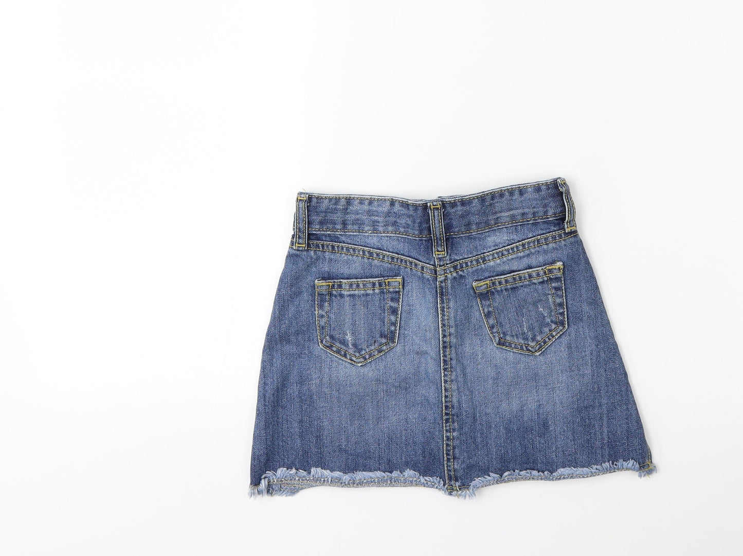 Matalan Girls Blue  Denim Mini Skirt Size 5 Years