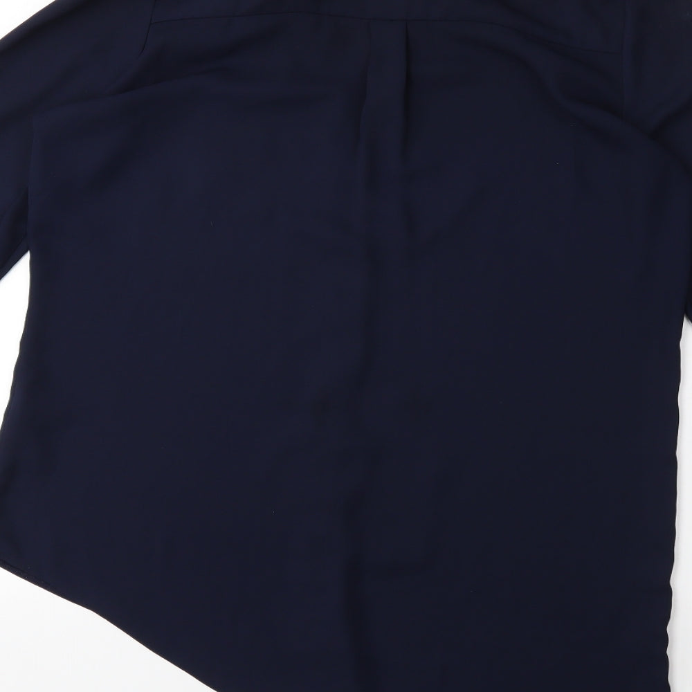 Wallis Womens Blue   Basic Blouse Size S
