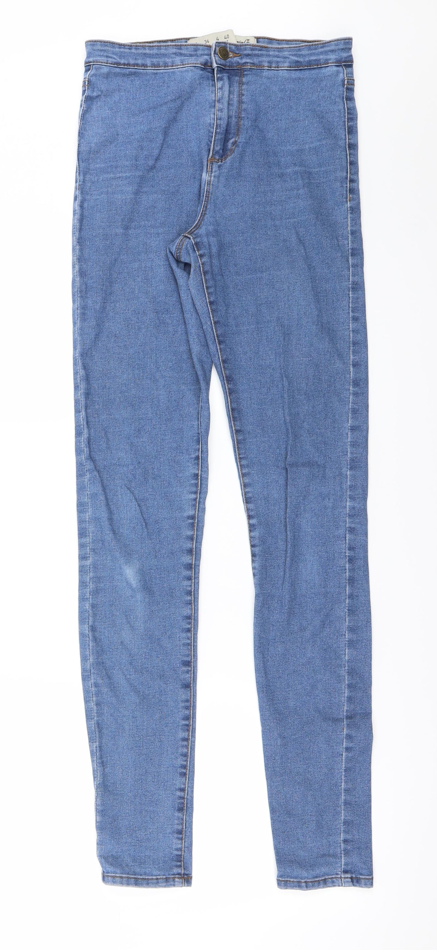 denim co Womens Blue   Skinny Jeans Size 8 L30 in
