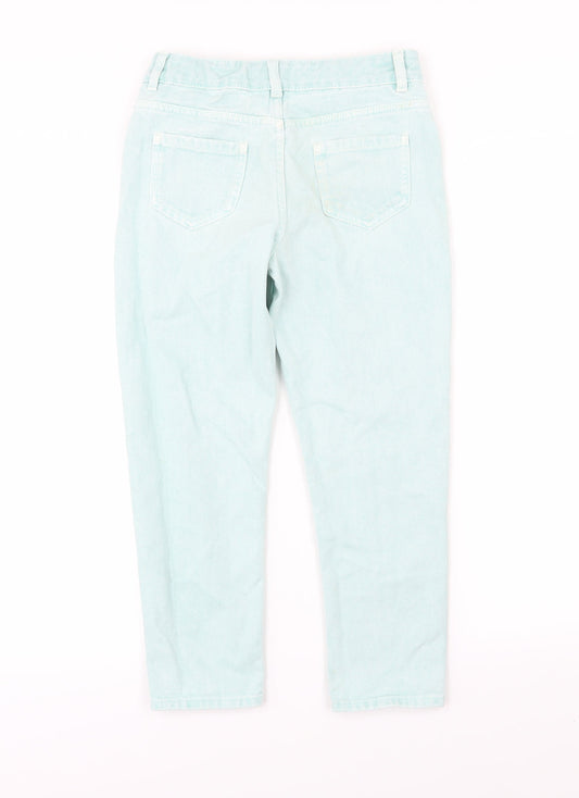 Marks and Spencer Girls Blue  Denim Skinny Jeans Size 9 Years