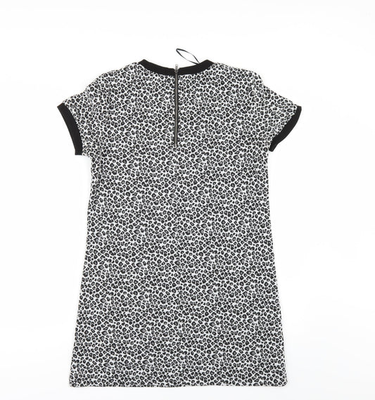 Papaya Womens Grey Animal Print    Size 10