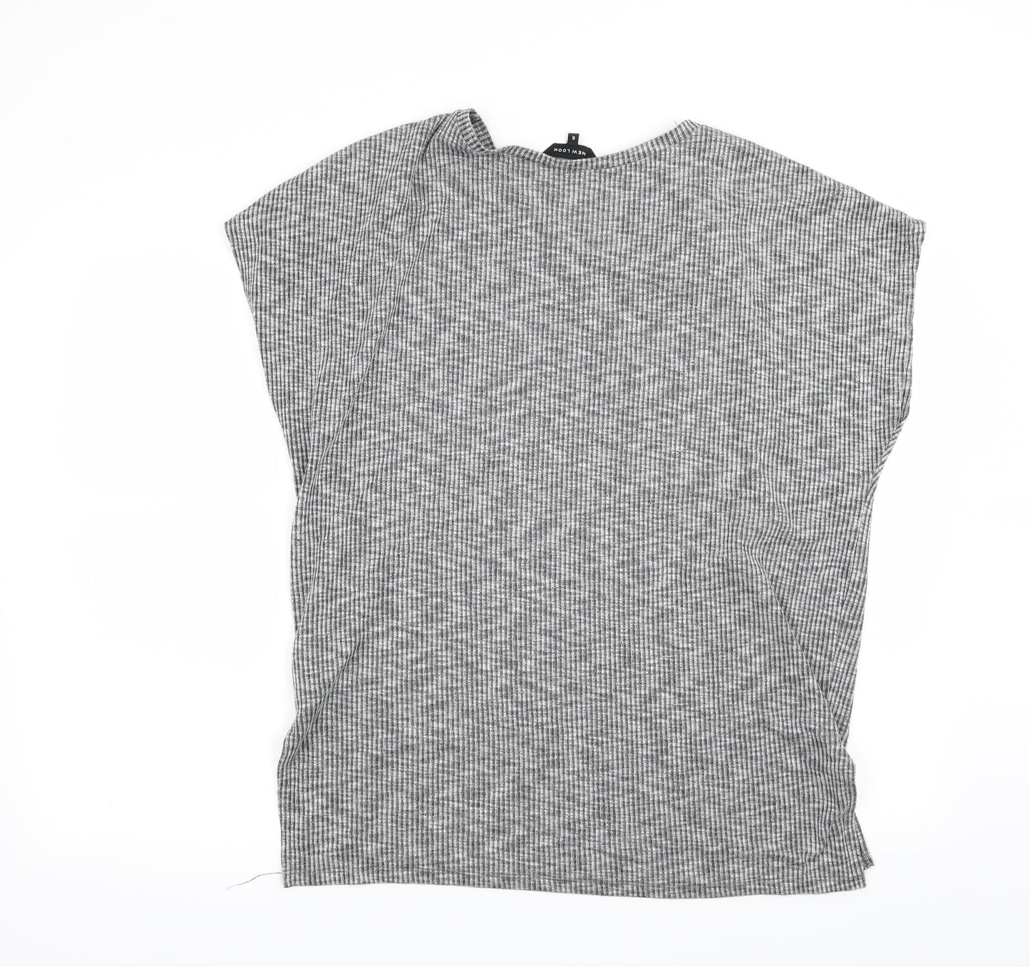 New Look Womens Grey   Basic T-Shirt Size 6