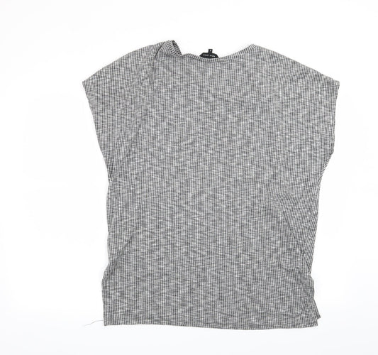 New Look Womens Grey   Basic T-Shirt Size 6