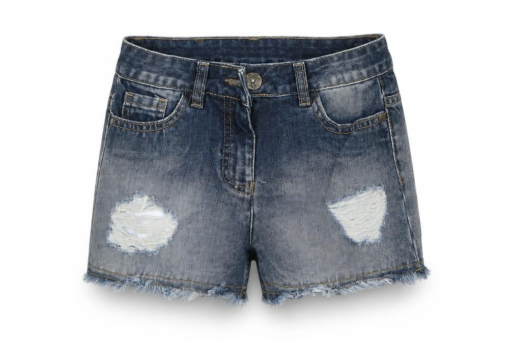 Next Girls Blue   Bermuda Shorts Size 8 Years