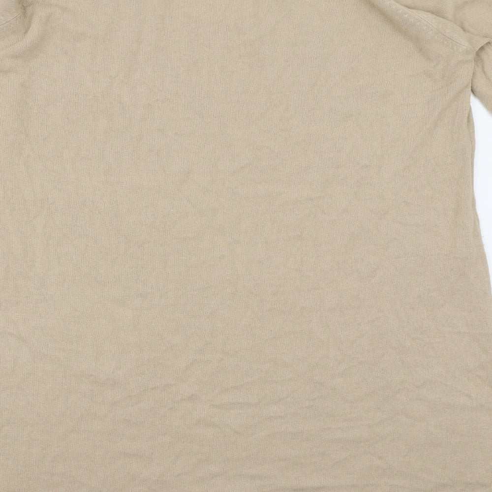 Simply Be Womens Beige  Knit Pullover Jumper Size 18