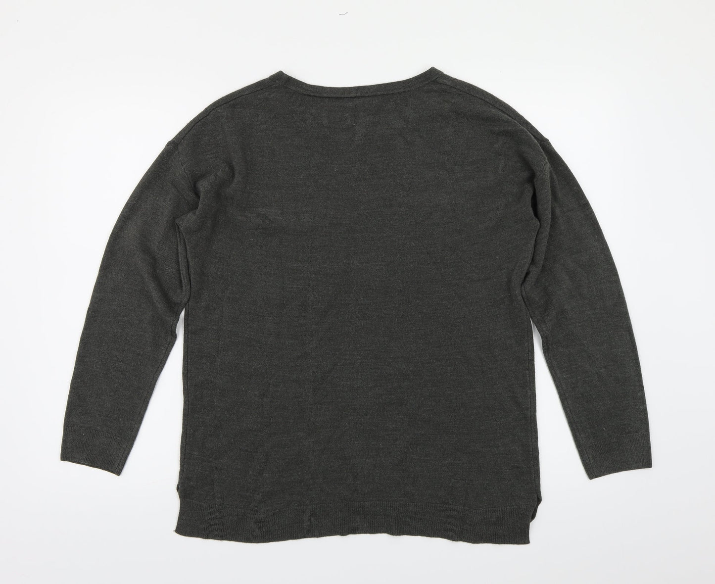 George Womens Grey  Knit Pullover Jumper Size 12
