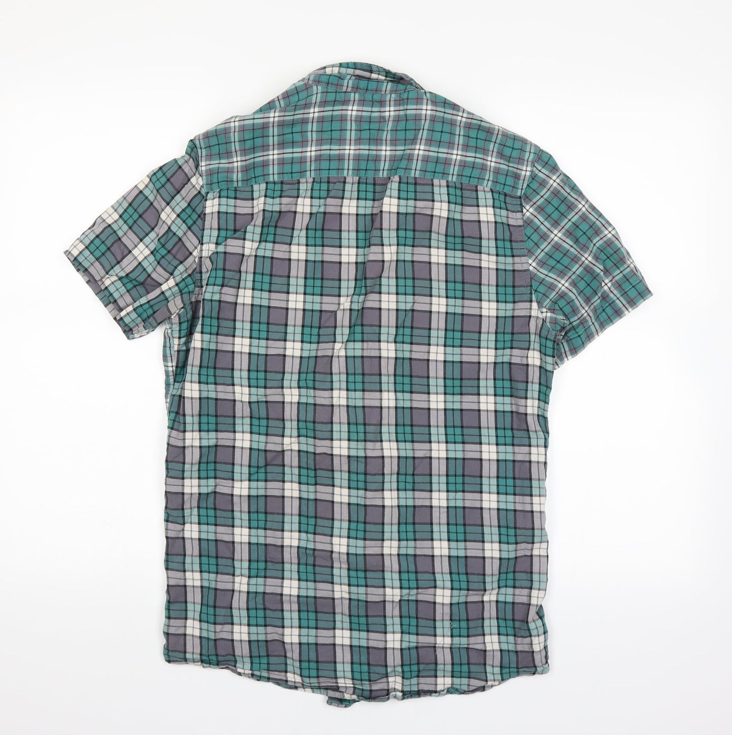 River Island Mens Green    Dress Shirt Size S