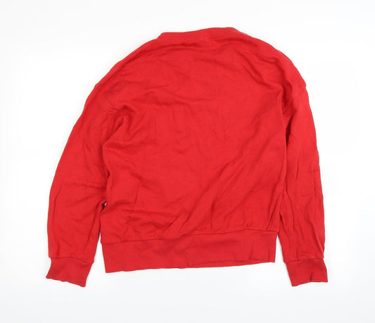 H&M Mens Orange   Pullover Jumper Size XS