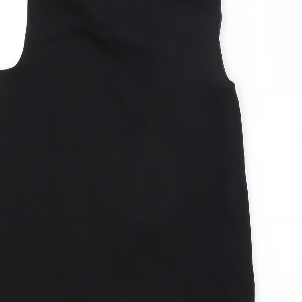 George Boys Black   Basic Button-Up Size 9-10 Years