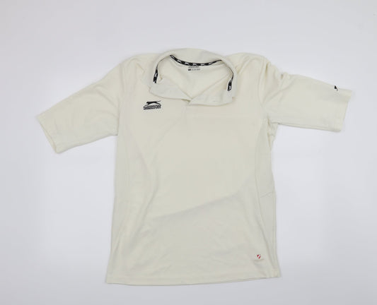 Slazenger Mens Silver    T-Shirt Size S