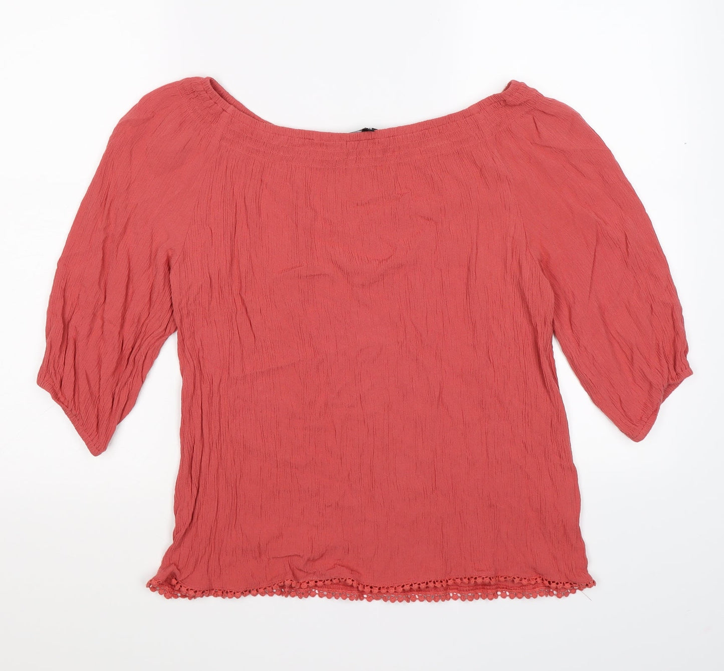 New Look Womens Pink   Tunic T-Shirt Size 12