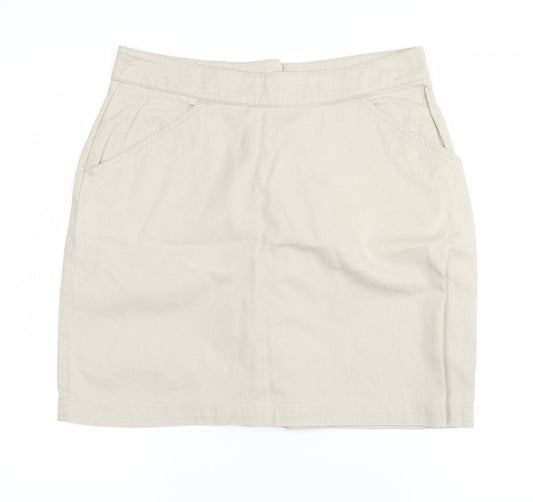 Joie de Vivre Womens Beige   Bandage Skirt Size 12