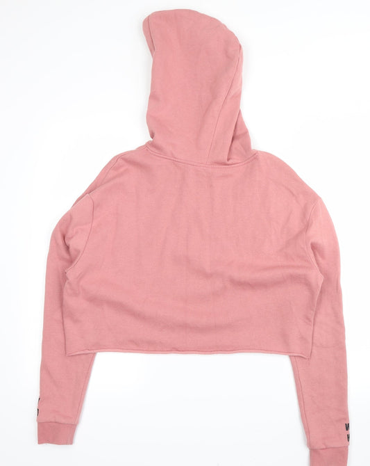 H&M Womens Pink   Pullover Hoodie Size M