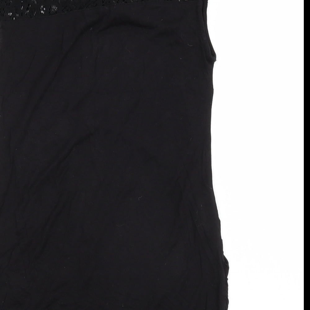 H&M Womens Black   Basic T-Shirt Size S