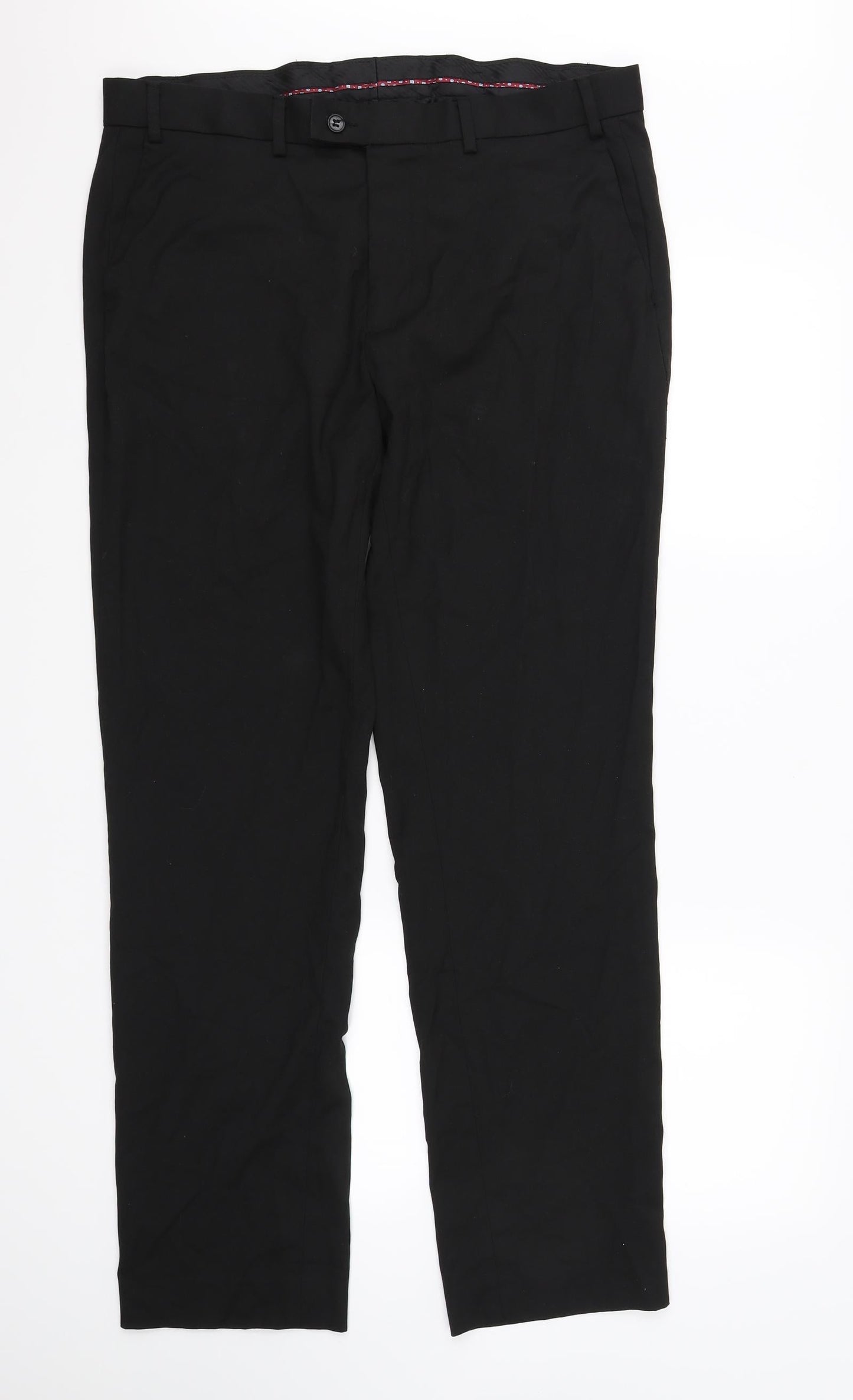Preworn Womens Black   Dress Pants Trousers Size 36 in L30 in