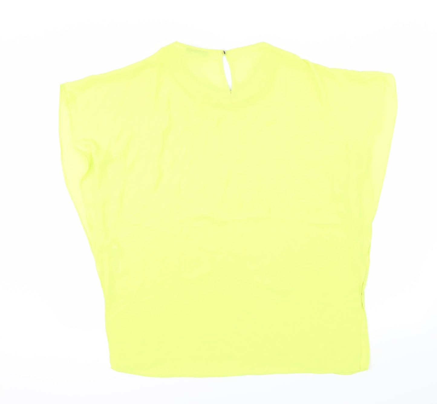 Preworn Womens Green   Basic Blouse Size M