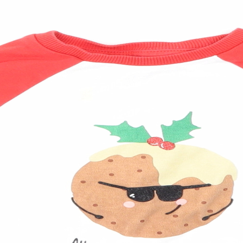 NEXT Boys White   Basic T-Shirt Size 3 Years  - christmas