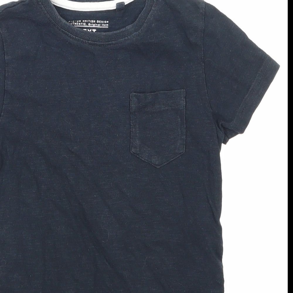 NEXT Boys Blue   Basic T-Shirt Size 4 Years