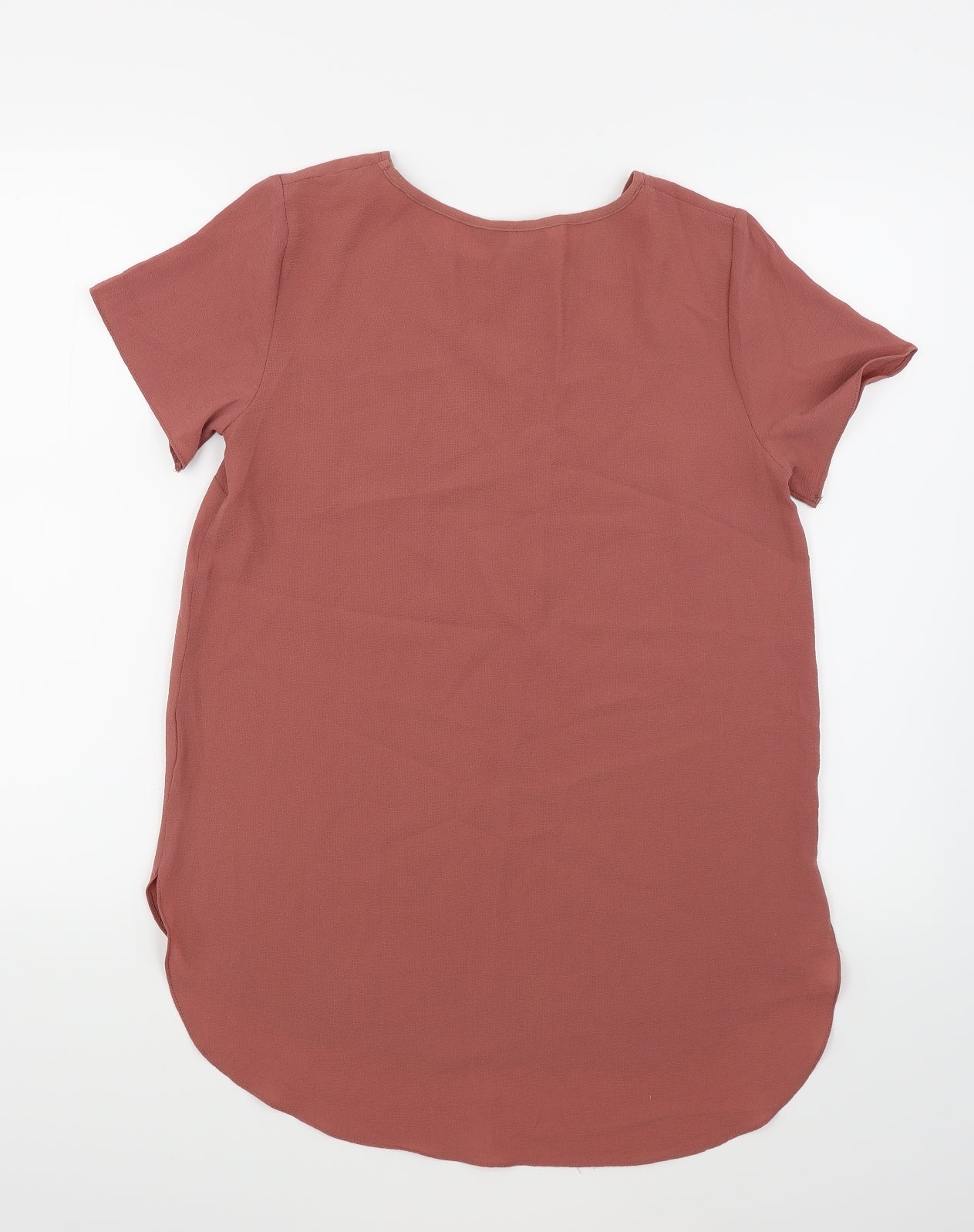 New Look Womens Pink   Basic Blouse Size 8