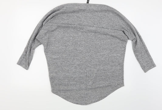 Influence Womens Grey   Tunic T-Shirt Size S