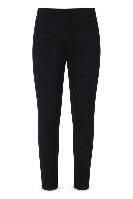 PLT Womens Black Striped  Capri Leggings Size 10 L27 in