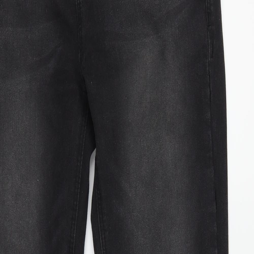 Denim & Co. Womens Black   Skinny Jeans Size 12