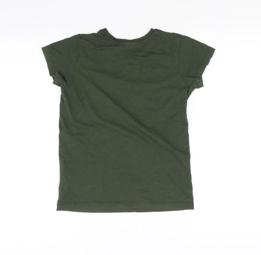 Urban Depart Girls Green   Basic T-Shirt Size 10 Years