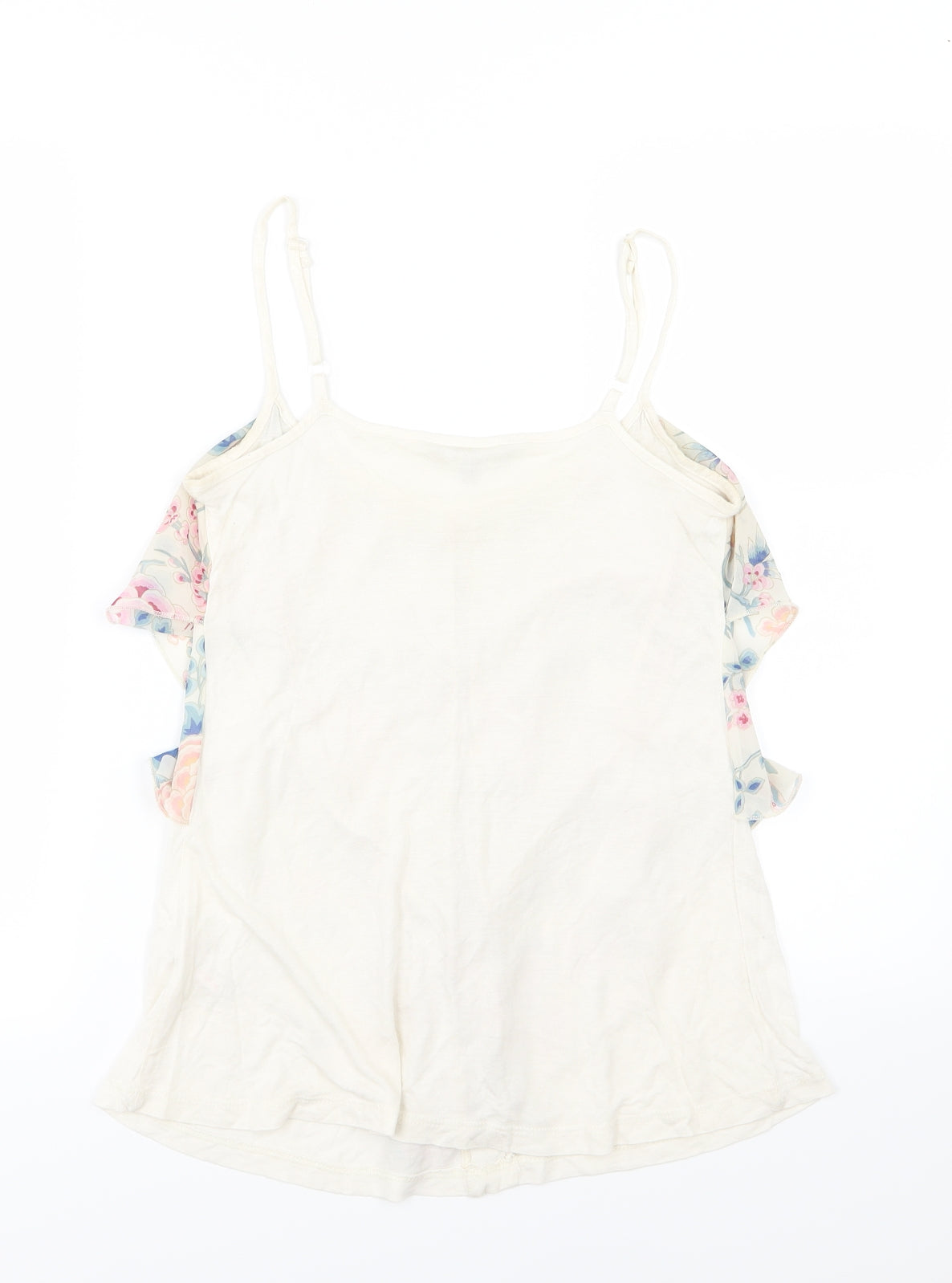 Red Herring Womens Multicoloured Floral Jersey Basic Tank Size 10
