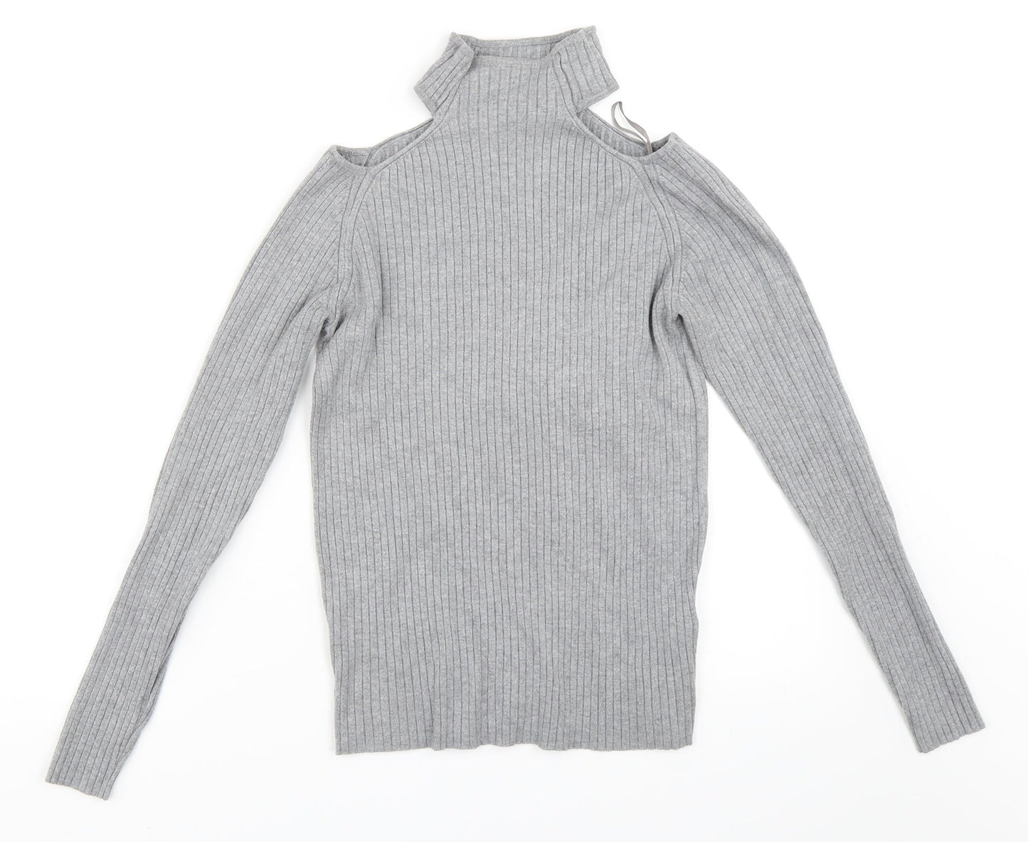 New Look Womens Grey   Pullover Jumper Size 12
