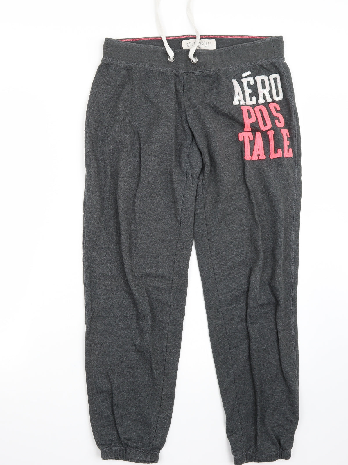 Aeropostale Womens Grey   Sweatpants Trousers Size L L28 in