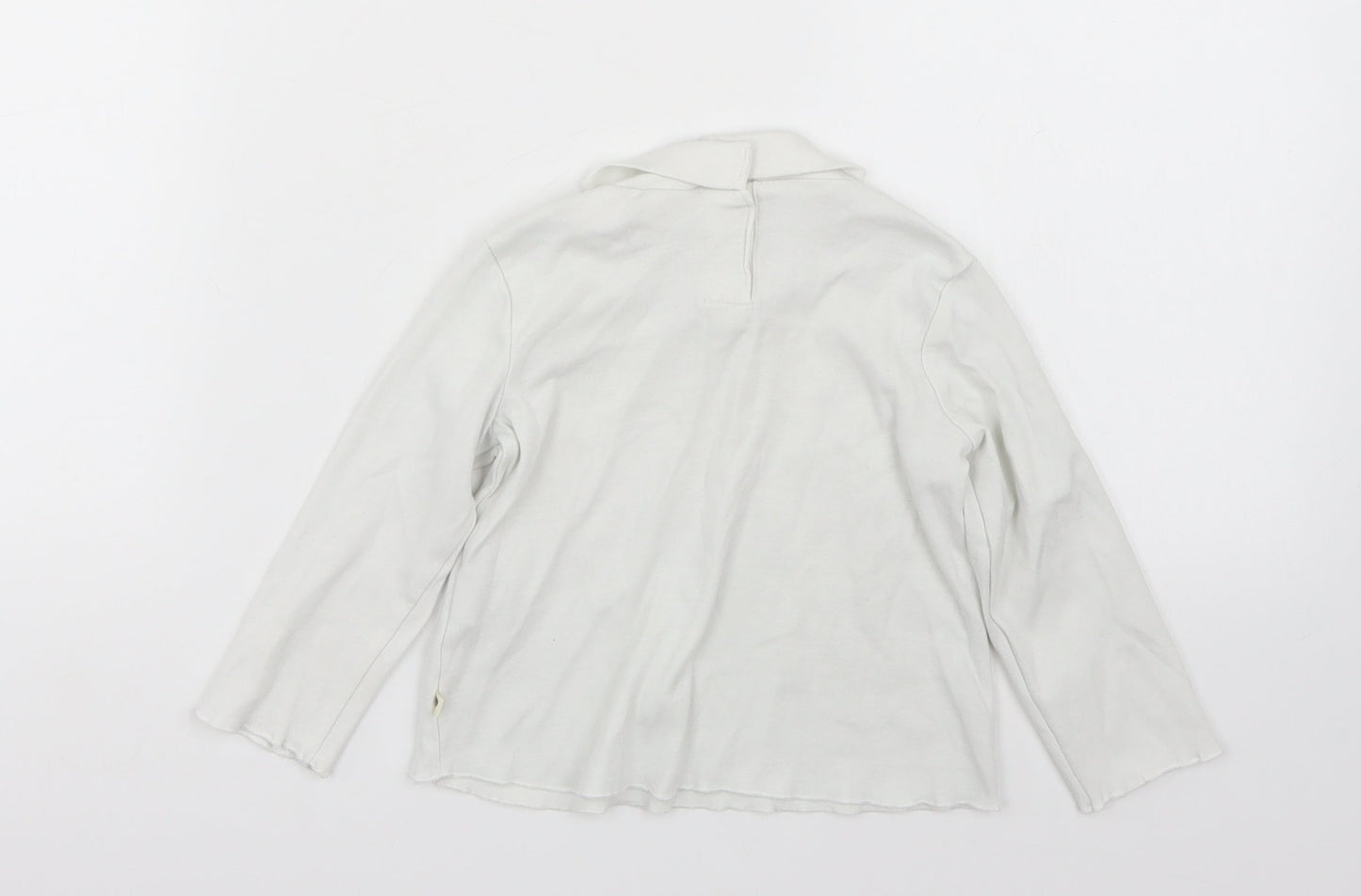 Zara Girls White   Basic T-Shirt Size 2 Years
