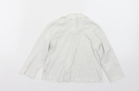 Zara Girls White   Basic T-Shirt Size 2 Years
