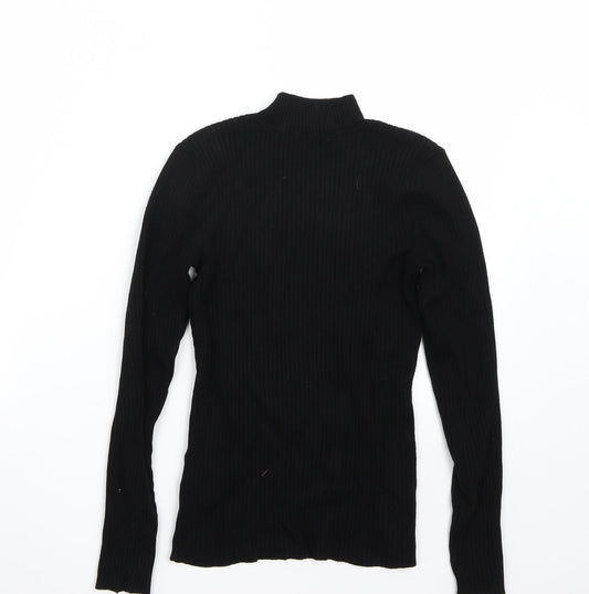 H&M Womens Black   Basic T-Shirt Size S