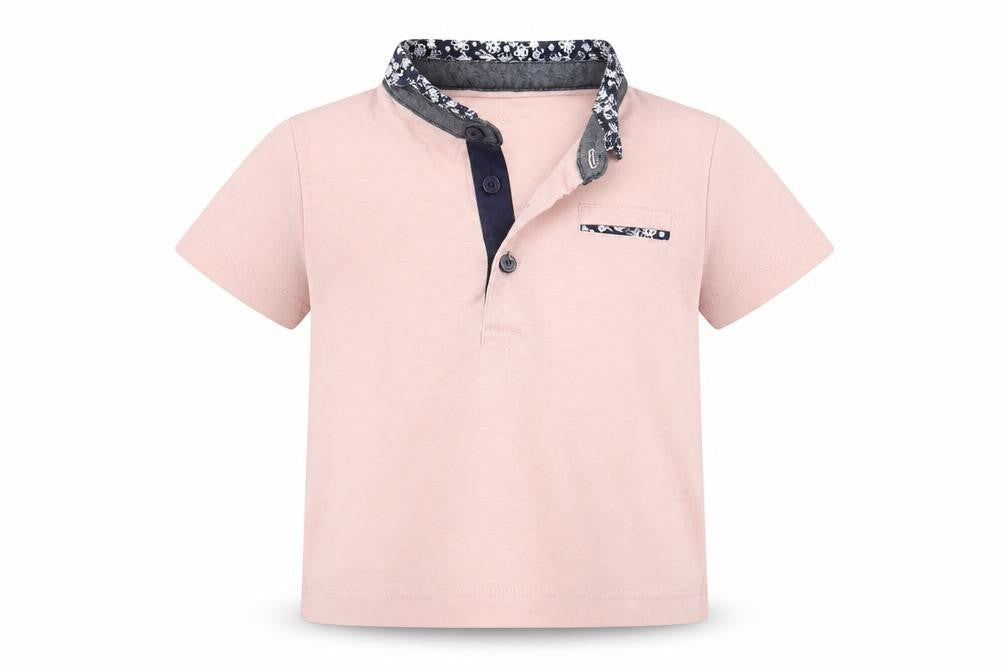 Primark Boys Pink Floral  Basic T-Shirt Size 6-9 Months