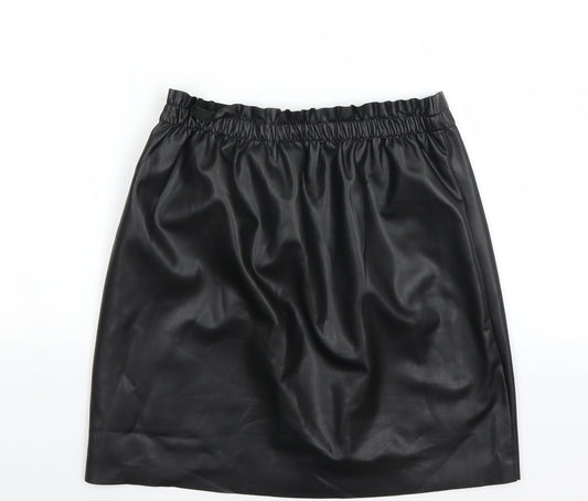 Jaqueline deYong Womens Black   A-Line Skirt Size M
