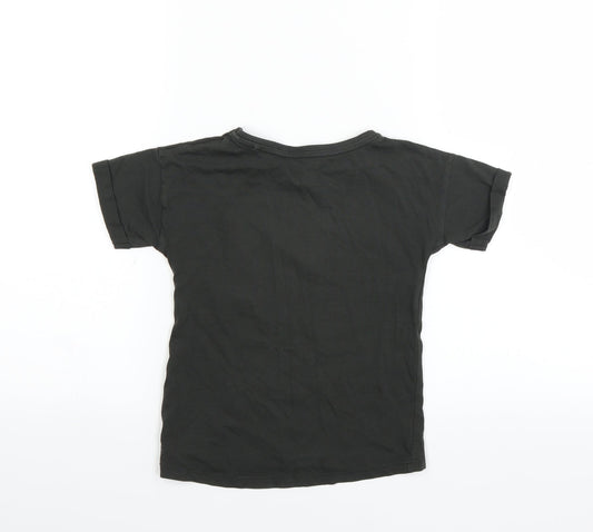 Sainsburys Boys Green   Basic T-Shirt Size 6 Years
