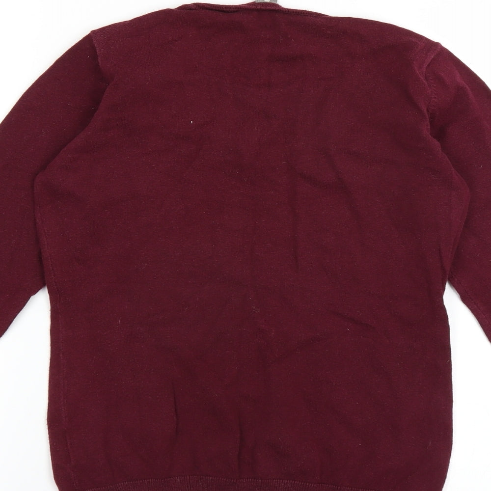 Collection Womens Purple   Pullover Jumper Size M